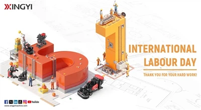 노동의 정신 축하 : Xingyi Machine의 진심 어린 인사말